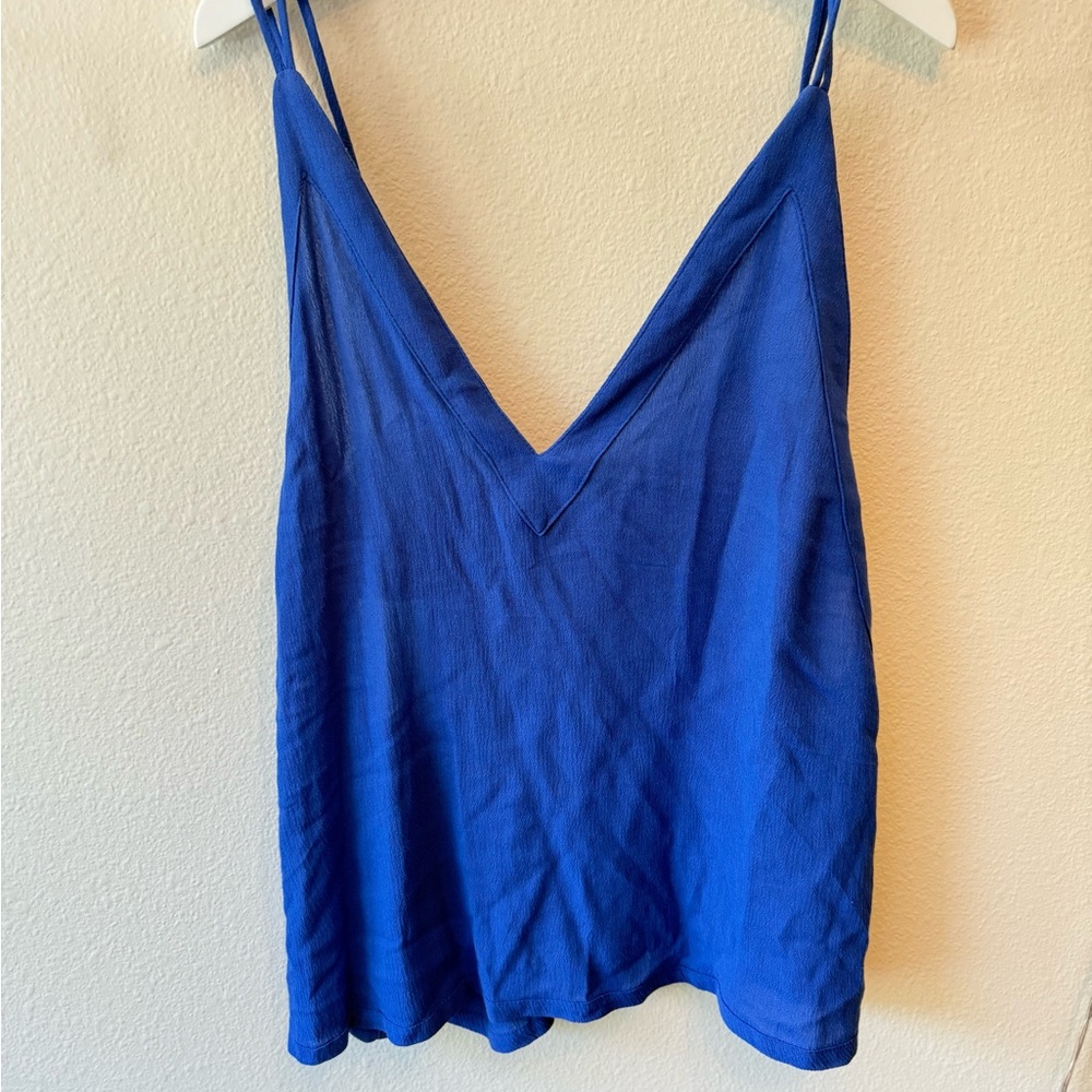 Lulu's Royal Blue V-Neck Camisole